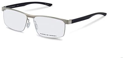 Authentic Porsche Design P 8297 C Silver Eyeglasses