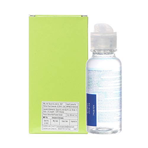 Biotrue Multi-Purpose Contact Lens Solution, 2 Fl Oz (Pack of 4)