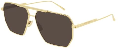 Bottega Veneta BV1012S Aviator Sunglasses for Men + FREE Complimentary Eyewear Kit