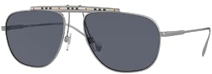 Burberry BE3121 Dean Pilot Sunglasses for Men + FREE Complimentary Eyewear Kit