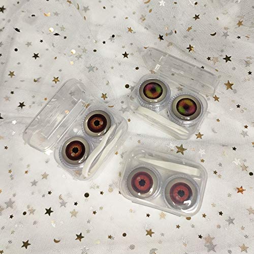 CA2512 Anime Eyeball Deco Crystal Contact Lens case 2pcs (NO Lens)