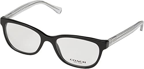 COACH 0HC6072 Black Glitter/Crystal One Size