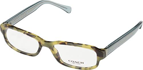 COACH 0HC6083 Dark Vintage Tortoise/Crystal Teal One Size