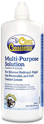 Clear Conscience, Contact Lens Solution, 12 Fl Oz