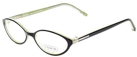 Coach Colette Black and Grass Acetate Ladies Glasses COLETTE537-018