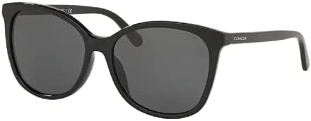 Coach HC8271U Square Sunglasses for Women + FREE Complimentary Eyewear Kit