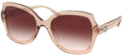 Coach HC8295 Square Sunglasses for Women + FREE Complimentary Eyewear Kit