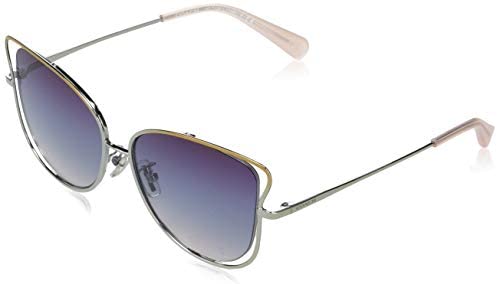 Coach L1108 HC7106 Sunglasses 9338U7-55 -, Smoke Blue Pink Gradient HC7106-9338U7-55