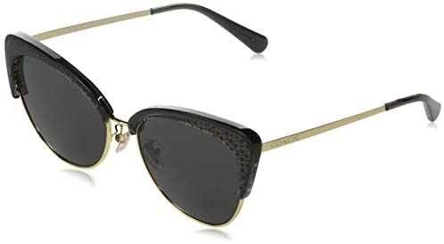 Coach L1112 HC7110 Sunglasses 556687-55 -, Dark Gray HC7110-556687-55