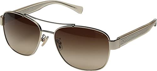 Coach Womens Full Rim Pilot Sunglasses