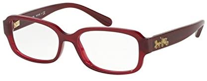 Coach Women's HC6105F Eyeglasses Aubergine 53mm