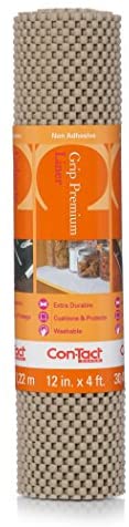 Con-Tact Brand Grip Premium Thick Non-Adhesive Shelf and Drawer Liner, 12