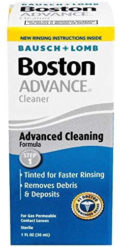 Contact Lens Solution by Boston Advance, for Gas Permeable Contact Lenses, 1 Fl Oz