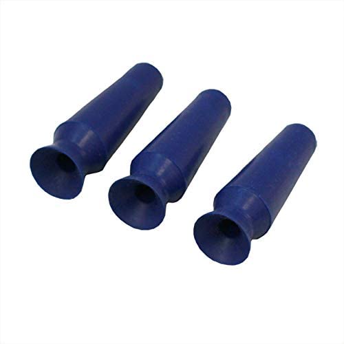 DMV Scleral Cup Large Contact Lens Handler -3 Pack - Inserts and Removes Scleral Contact Lenses and Prosthetic Eyes Dark Blue (Dark Blue)