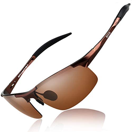 Duco Mens Sports Polarized Sunglasses UV Protection Sunglasses for Men 8177s