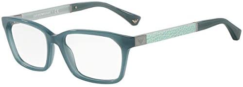 Emporio Armani EA3095F Eyeglass Frames 5539-54 - Opal Grey Green