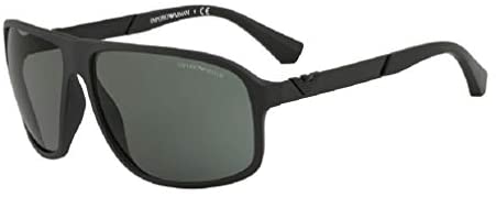 Emporio Armani EA4029 Square Sunglasses For Men +FREE Complimentary Eyewear Care Kit
