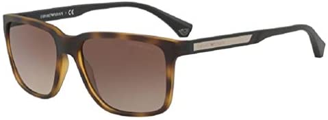 Emporio Armani EA4047 Square Sunglasses For Men For Women +FREE Complimentary Eyewear Care Kit