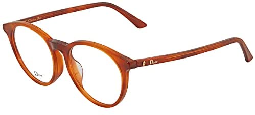 Eyeglasses Dior Montaigne 53 /F 0SX7 Light Havana / 00 Demo Lens