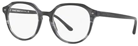 Eyeglasses Giorgio Armani AR 7132 5561 Matte Striped Grey