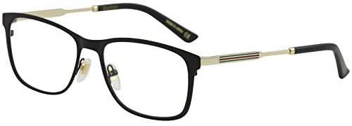 Eyeglasses Gucci GG 0301 O- 001 BLACK/GOLD