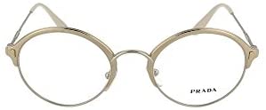 Eyeglasses Prada PR 54 VV 2721O1 SILVER/PALE GOLD, 49/21/140