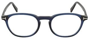 Eyeglasses Tom Ford FT 5583 -B 090 Shiny Transp. Blue, Palladium