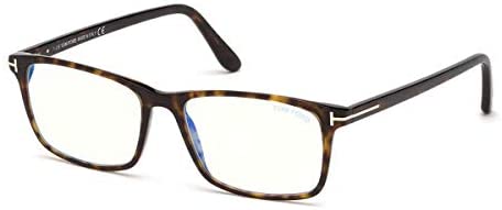 Eyeglasses Tom Ford FT 5584 -B 052 Shiny Dark Havana, Rose Gold