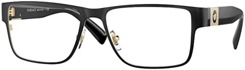 Eyeglasses Versace VE 1274 1436 Matte Blak/Gold