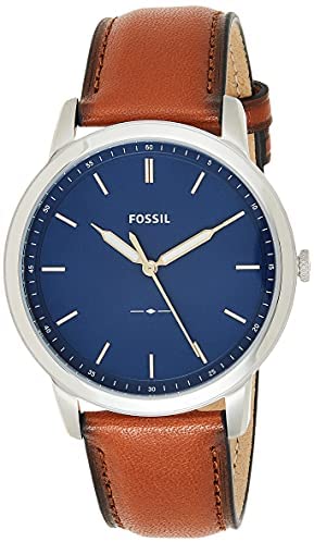 Fossil Men's the Minimalist Stainless Steel Slim Casual Quartz Watch