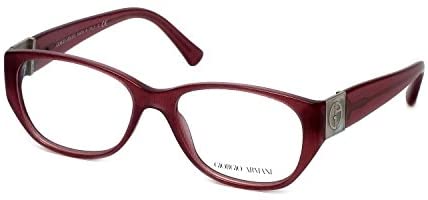 GIORGIO ARMANI Eyeglasses AR 7016H 5157 Cherry Fabric Effect 53MM