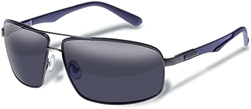 Gargoyles Men's Pace Polarized Rectangular Sunglasses