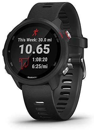 Garmin Forerunner 245 Music, GPS Running Smartwatch with Music and Advanced Dynamics, Black