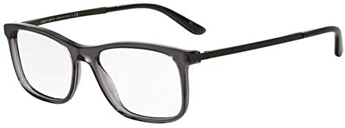 Giorgio Armani - AR 7087, Geometric, acetate, men, TRANSPARENT GREY(5029), 54/17/145