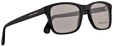 Giorgio Armani AR7158 Eyeglasses 52-19-145 Matte Black w/Demo Clear Lens 5042 AR 7158