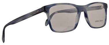 Giorgio Armani AR7163 Eyeglasses 53-18-145 Striped Blue w/Demo Clear Lens 5709 AR 7163
