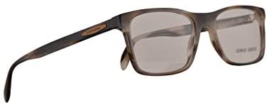 Giorgio Armani AR7163 Eyeglasses 55-18-145 Striped Grey w/Demo Clear Lens 5710 AR 7163