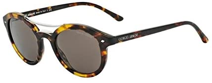 Giorgio Armani AR8007 501153 Matte Havana AR8007 Round Sunglasses Lens Category