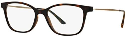 Giorgio Armani - FRAMES OF LIFE AR 7094, Geometric, propionate, women, MATTE DARK HAVANA(5089)