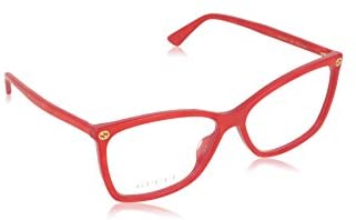 Gucci 0025O Optical Frame 004 Red 56 mm