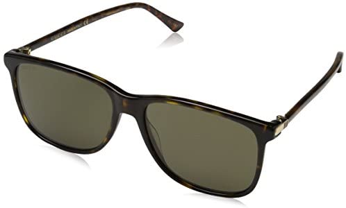 Gucci Dark Havana Square Sunglasses