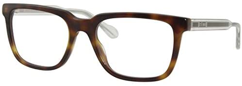 Gucci GG 0560O 006 Havana Plastic Rectangle Eyeglasses 55mm
