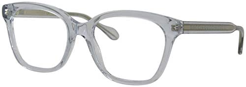 Gucci GG 0566O 003 Blue Crystal Plastic Cat-Eye Eyeglasses 52mm