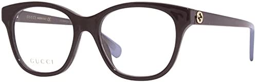 Gucci GG 0923O 004 Brown Plastic Square Eyeglasses 51mm