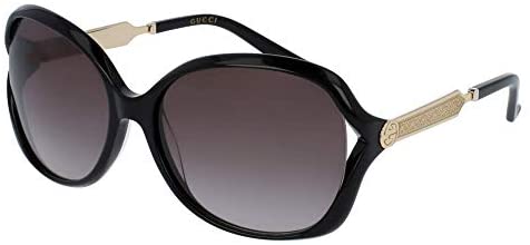 Gucci GG0076S Square Sunglasses For Women+FREE Complimentary Eyewear Care Kit