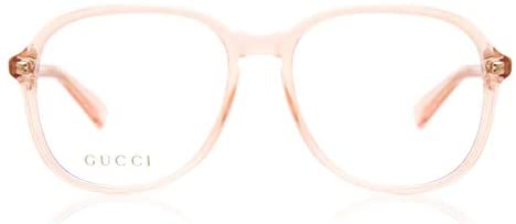 Gucci GG0259O Eyeglasses 005 Orange 55mm