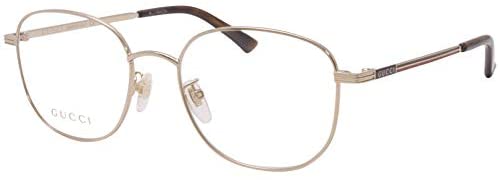 Gucci GG0838OK 002 Eyeglasses Men's Gold/Havana Full Rim Optical Frame 52mm
