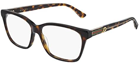 Gucci Women's Eyeglasses Web GG0532O GG/0532/O 002 Havana Optical Frame 54mm