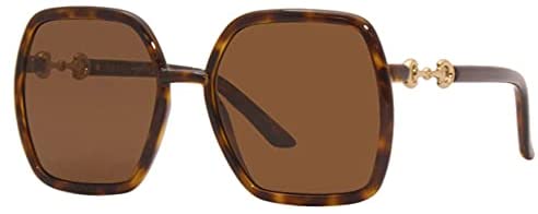 Gucci Women's Horsebit Oversized Square Sunglasses