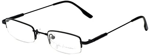 John Lennon Designer Eyeglasses JLC104-Matte-Black in Matte-Black 45mm DEMO LENS